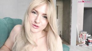 LalokaSwallowX - Blonde Neighbor Fucks Doggystyle Ridin