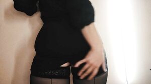 black1cat12 - Girl Changes Panties and Caresses Herself