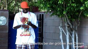 Skinny Wife seduce Black Guy next Door to Cheating Inte
