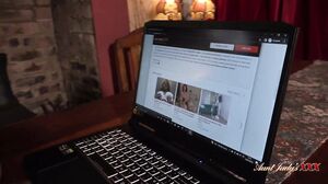 Molly Catches Her Step-Son Watching Porn