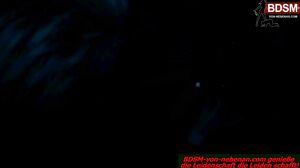 German Sadistic Mistress punish painful guy in BDSM ses