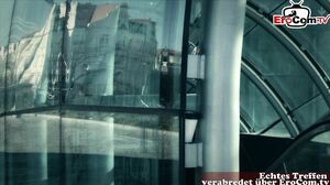 German blonde and brunette Milf threesome FFM