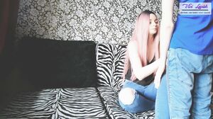 Vivi Lavish - Young Classmate Fucked On A Couch