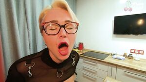 Cherry Aleksa - Blonde With Glasses Fucked In The Ass O