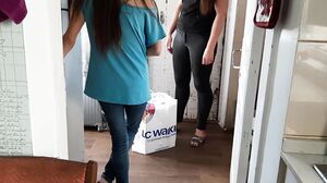 Lesbian_Illusion - Fucked With A Girl By Courier In The