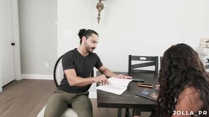 Jollapr - Unfaithful Horny Wife Fucks Her Husband's Emp