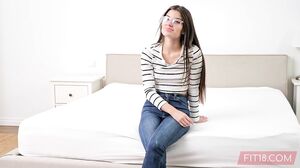 Smart Tiny Lean Stefany Kyler Returns Wearing Glasses