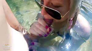 CutieGingerRussian - Quick Risky Public Sex in the Rive