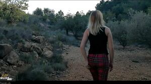 CutieGingerRussian - Russian Teen Outdoor DoggyStyle ti