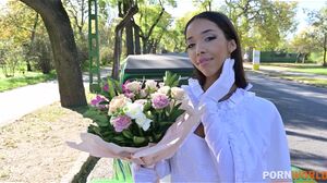 Cheating Bride Lia Lin Gets Pussy Filled With Big Dick