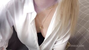 Chubby Teen Elis Benson Gets All Holes Filled