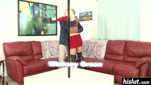 Stripper in boots gets drilled hard