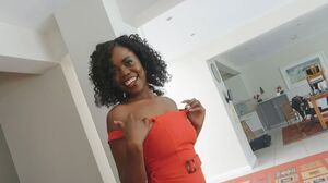 Beautiful African Secretary Tries Modelling Career By F