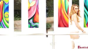 Kagney Linn Karter Squeals As She Gets Plowed