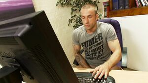 2 Girls 1 Guy - Two librarians caught me jerking and gu