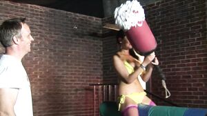 Slutty Twin Trouble - Two wrestling twin sluts end up i