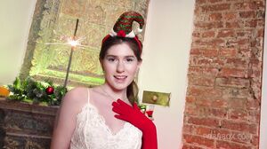 A fabulous Christmas orgy! 3 sexiest teens vs 4 big dicks Eva Tender Hot Pearl Funky Town EKS086