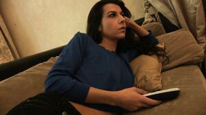 Slutty Brunettes - Lou Charmelle gives an amazing blowj