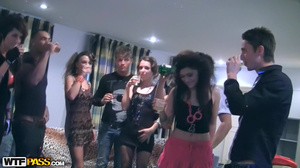 CollegeFuckParties SiteRip - Totally insane group orgy