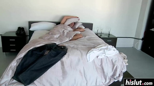 Black chick and a white dude fucking