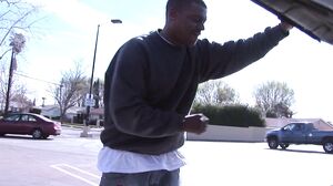 Black Magic Babes - Hot gang babe gives head to a big b