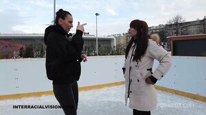 Jessy Jey Champagne Skate And Fisting