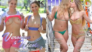Veronica and Nicole Horny Girls in Hawaii 2