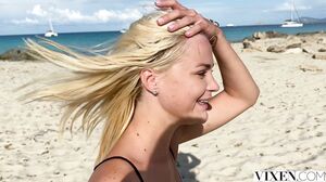 At The Beach with Lika and Alberto - Lika Star & Albert