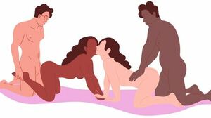 Estate Agent Anissa Kate and Ania Kinski Take DP Fucking During Open House GP2549