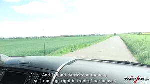 Take Van - Fat cheap slut wait for stranger to spread l