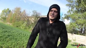 Take Van - Wendy Moon masturbate in van and convince du