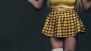 Tessa Fowler yellow tartan