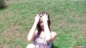 SHE SQUEEZED HIS NUTS & HE FILLED HER ASS