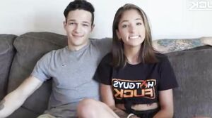 Tiny Pussy Gets Wrecked By Jaydens Monster Cock