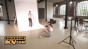 BackdoorPOV - Petite Russian Roxy Dee Opens Her Pussy A 2