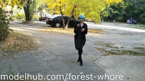 Forest Whore - Sexy Public Fun