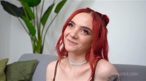 Newbie teen Lina Sun got a hard anal casting from Leo Casanova's monstrous cock FLX054