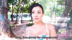 Vitoria Beatriz fucks stranger for some money