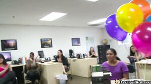 DANCING BEAR - Jasmine's going away CFNM Party