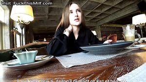 An Ex-Girlfriend Gave A Blowjob In A Restaurant And I F