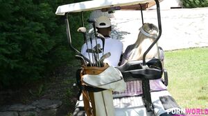 Pool Cleaner and Golf Instructor with BBCs DP Blonde Go