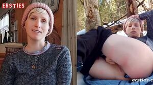 Ersties - Veronicas Ausflug in den Schnee mit heißem Sq