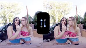 Natalie Knight, Serena Santos - Gash Cam in HD