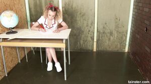 Slimewave - Angel Emily Slimy Schoolgirl Sluts It up on