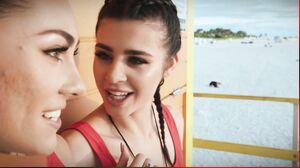 Kylie Rocket, Mackenzie Mace - Horny Lifeguards Share A Cock