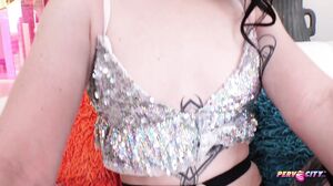 Submissive Alt Girl Begs For Gummy Worm D P - Tommy Pis