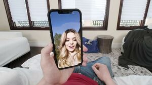 Blonde babe GF gets home from her vacation