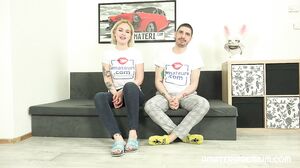 He met a horny blonde Greta Foss at a swingers party