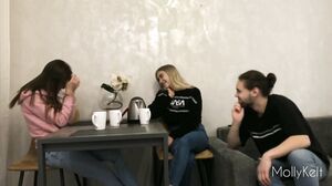 !MollyKelt - Husband Cheats on Dickforlilly Right in Fr