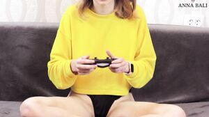 !Anna Bali - My Dick Prevented Her from Playing Gta